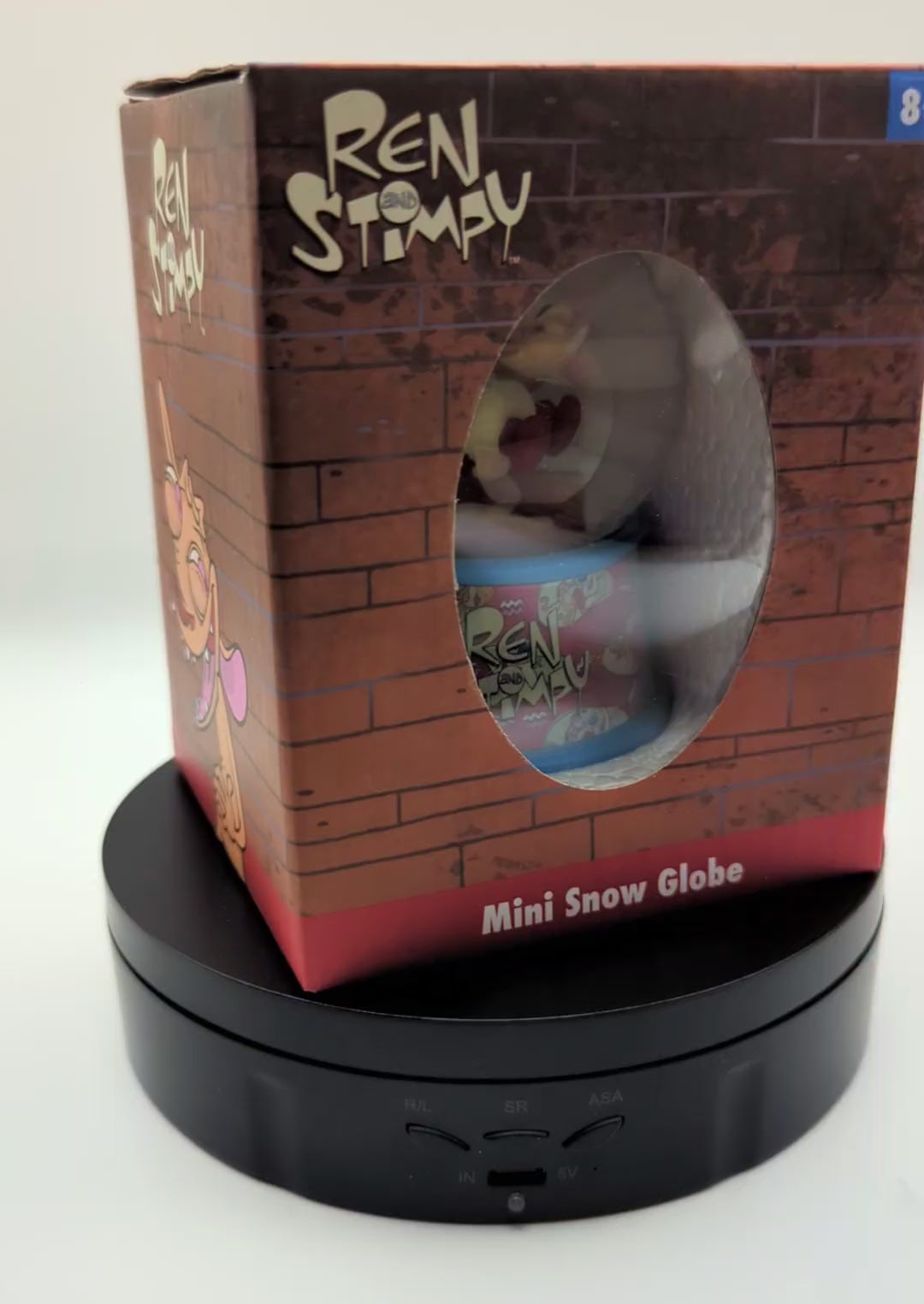 Ren & Stimpy Mini Snow Globe