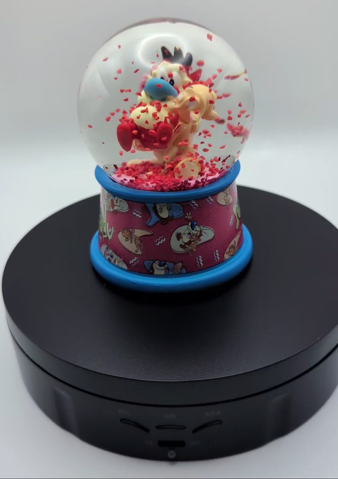 Ren & Stimpy Mini Snow Globe