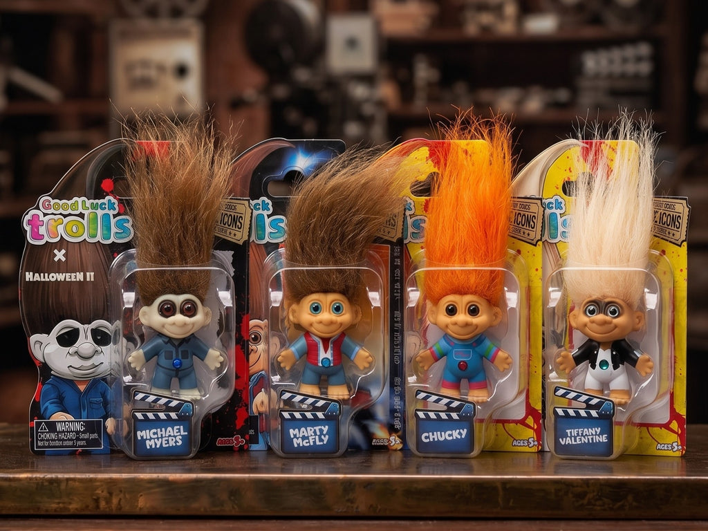 Good Luck Trolls x Movie Icons Collab